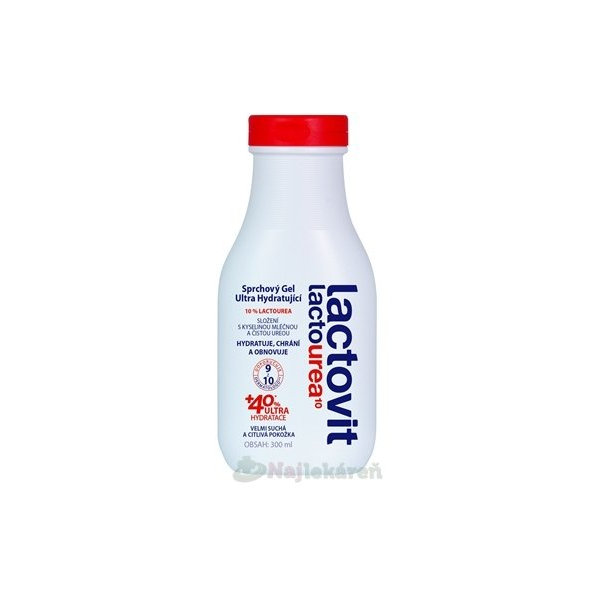 Lactovit LactoUrea sprchový gel 300 ml