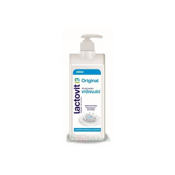 Lactovit Original tělové mléko 400 ml