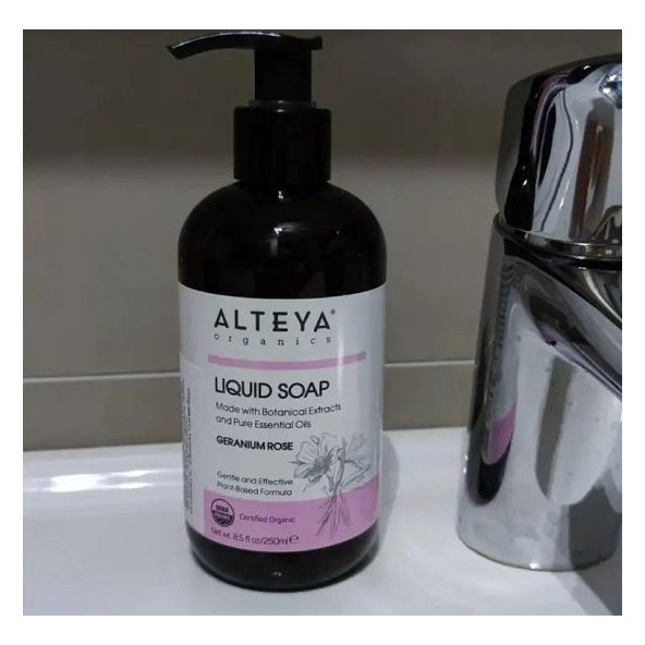 Alteya Organics tekuté mýdlo Muškát & Růže 500 ml