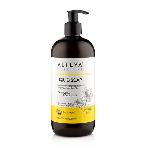 Alteya Organics tekuté mýdlo Heřmánek & Měsíček 500 ml