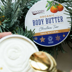 Wooden Spoon tělové máslo Vánoční čas 100 ml