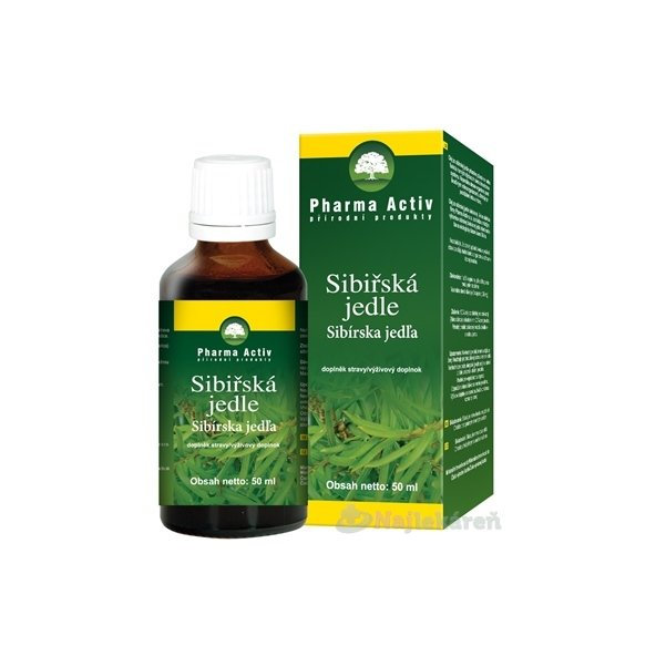 Pharma Activ Sibiřská jedle kapky na dýchací cesty 50 ml