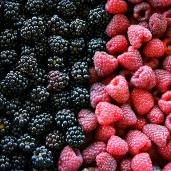 Aroma Raspberry & Blackberry sprchový gel 400 ml