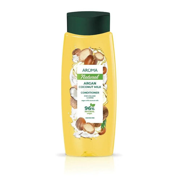 Aroma Argan & Coconut Milk kondicionér pro objem a lesk 400 ml