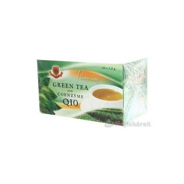 HERBEX Premium zelený čaj Q10 20x1,5 g