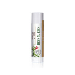 Wooden Spoon balzám na rty Bylinkový polibek 4,3 ml