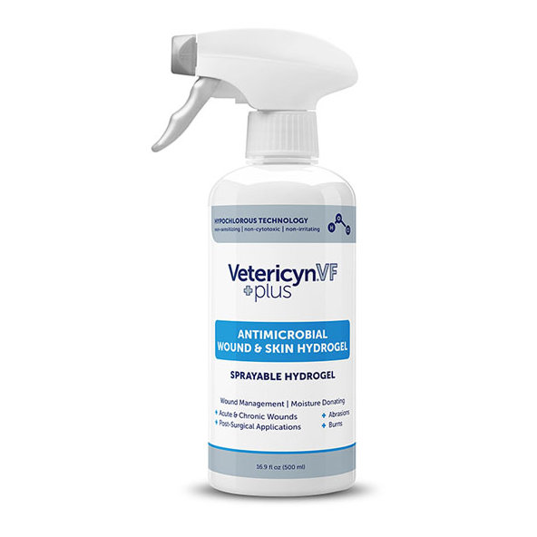 Vetericyn VF Plus antimikrobiální roztok na rány zvířat 500 ml