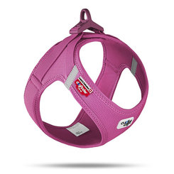 Curli postroj pro psy se sponou Air-Mesh Fuchsia L 8-13 kg