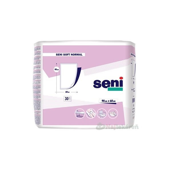 Seni Soft Normal hygienické podložky 90x60cm 30 ks