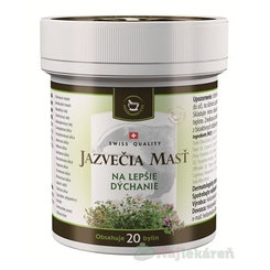 Jezevčí mast pro lepší dýchání 125 ml