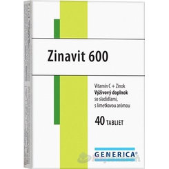 Generica Zinavit 600 limetka 40 tablet