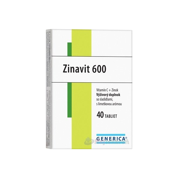 Generica Zinavit 600 limetka 40 tablet