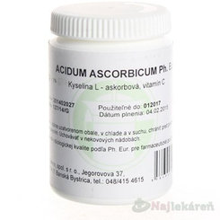 GALVEX kyselina askorbová Ph.Eur. prášek 100 g