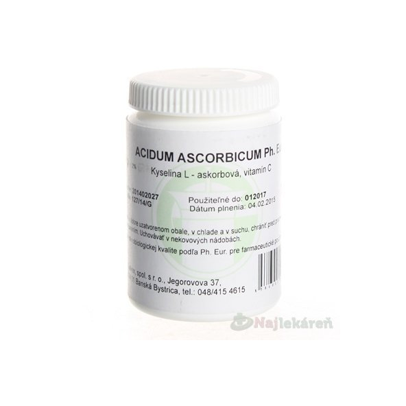 GALVEX kyselina askorbová Ph.Eur. prášek 100 g