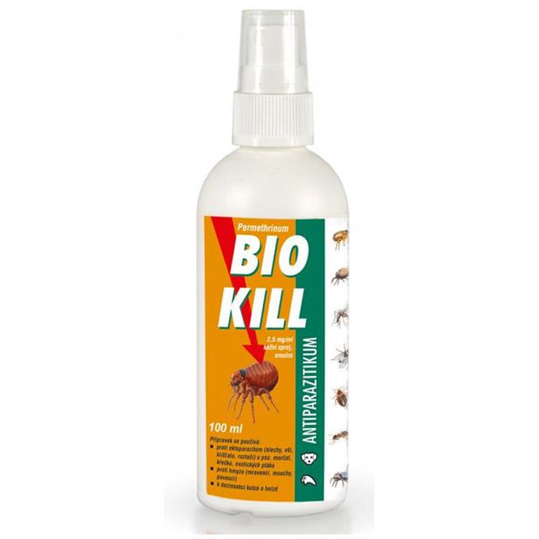 Bio Kill antiparazitický sprej pro zvířata 100 ml