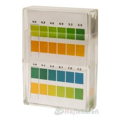 kompava Indikační papírek test pH moči 4-7,5 100 ks