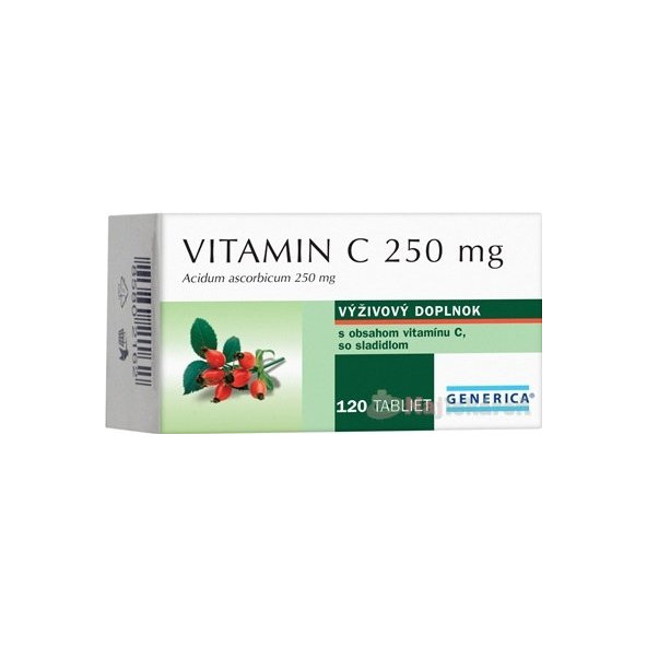 Generica Vitamin C 250 mg 120 tablet