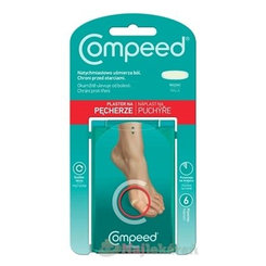 Compeed náplast na puchýře malá 6 ks