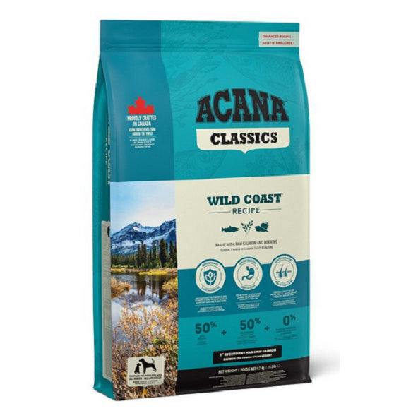 ACANA Recipe bezlepkové granule pro psy Wild Coast 14,5 kg