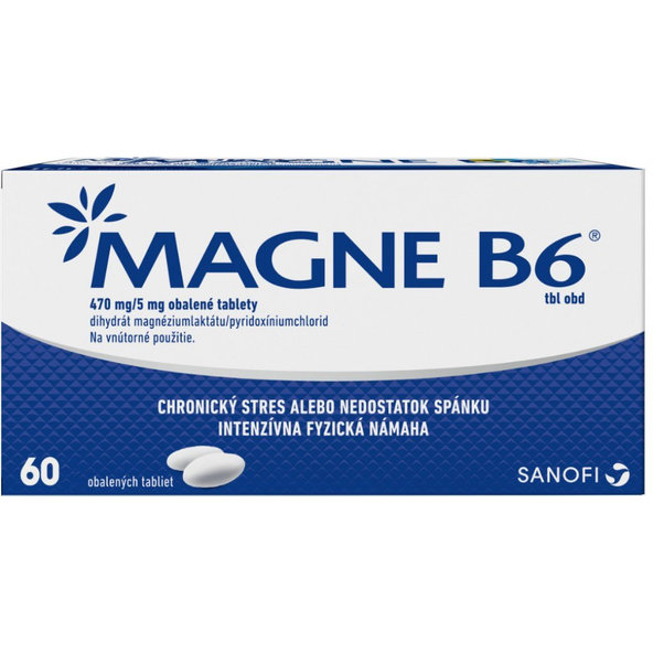 MAGNE-B6 470 mg/5 mg 60 tablet