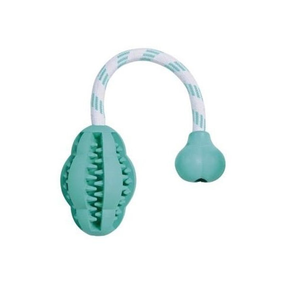 Hip Hop Dog dentální Hopping na laně mátový 8,5/27 cm