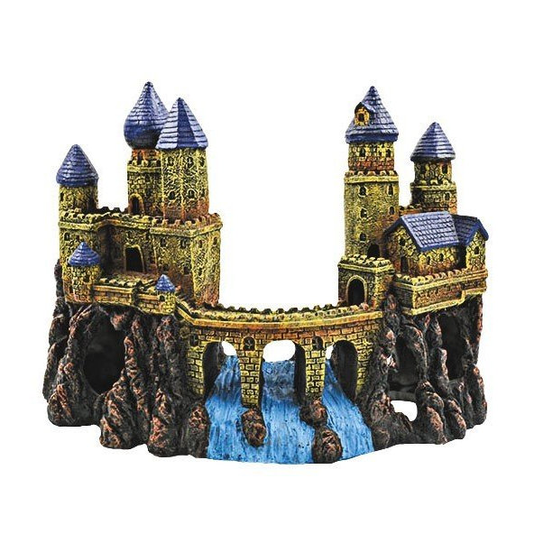 Happet dekorace do akvária Zámek na skalách 33 cm