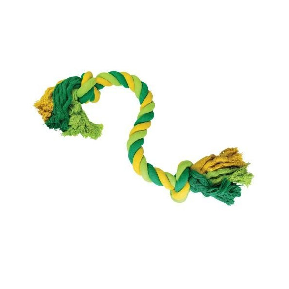 Hip Hop Dog bavlněný uzel JUMBO limetková zelená 100 cm/1000 g