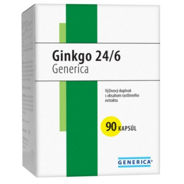 Generica Ginkgo 24/6 90 kapslí