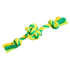 Hip Hop Dog bavlněný míč se 2 rameny limetková zelená 22 cm/80 g