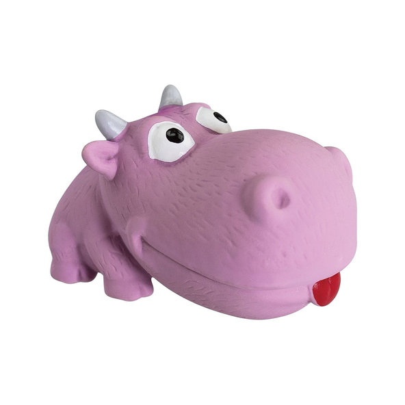 Hip Hop Dog mini býček BigHead se zvukem latex 9 cm