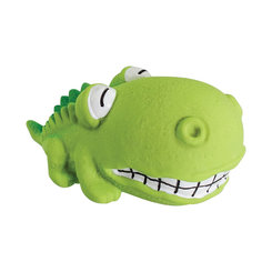 Hip Hop Dog mini krokodýl BigHead se zvukem latex 9 cm