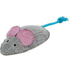 TRIXIE myš XXL plyšová s šantou kočičí 15 cm