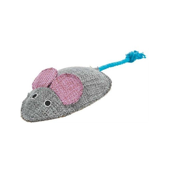 TRIXIE myš XXL plyšová s šantou kočičí 15 cm