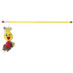 TRIXIE Playing Rod udica s hračkou a šantou pro kočky 50 cm