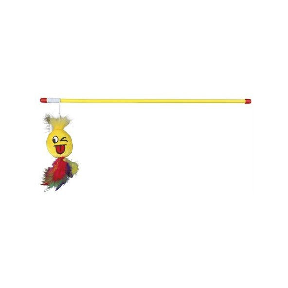 TRIXIE Playing Rod udica s hračkou a šantou pro kočky 50 cm