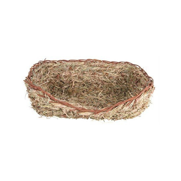 TRIXIE pelíšek z trávy pro malé hlodavce 33 × 12 × 26 cm