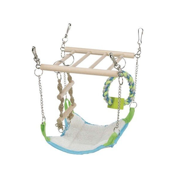 TRIXIE Suspension Bridge žebřík s hamakou pro myši a křečky