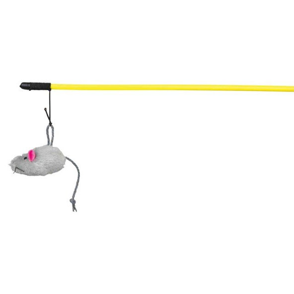 TRIXIE hrací prut s myší pro kočky s catnipem 50 cm