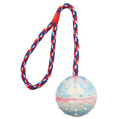 TRIXIE Míč na laně přírodní guma 6/30 cm