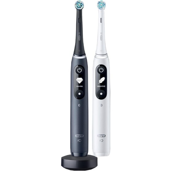 Oral-B iO Series 7 Duo Pack Black Onyx / White