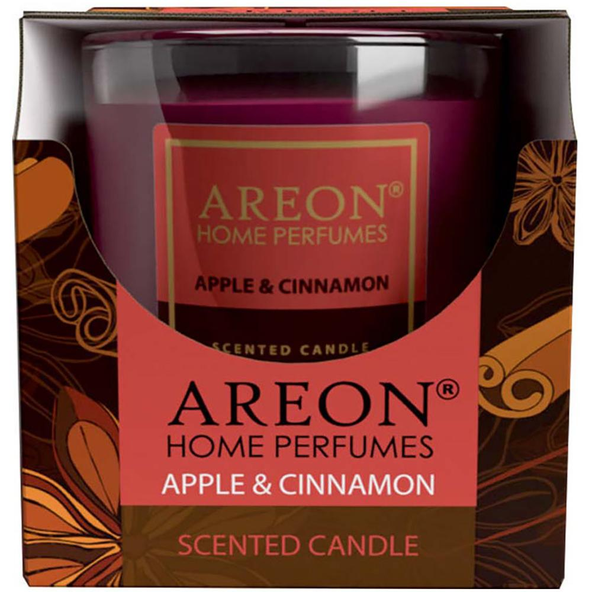 AREON vonná svíčka Apple&Cinnamon 120 g