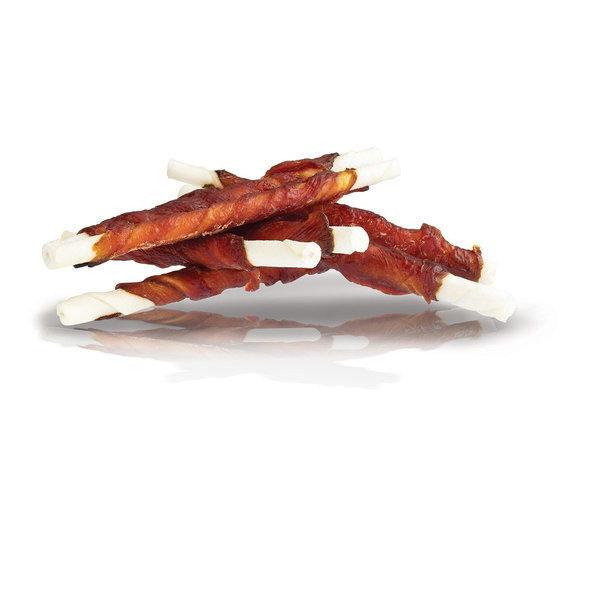 KID DOG kachní maso na buvolí tyčince pro psy 500 g