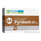 Plus Lekáreň Pyridoxin 20 mg vitamín B6 30 tablet