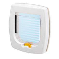 Ferplast plastová průchozí dvířka Swing 1 Super Basic White