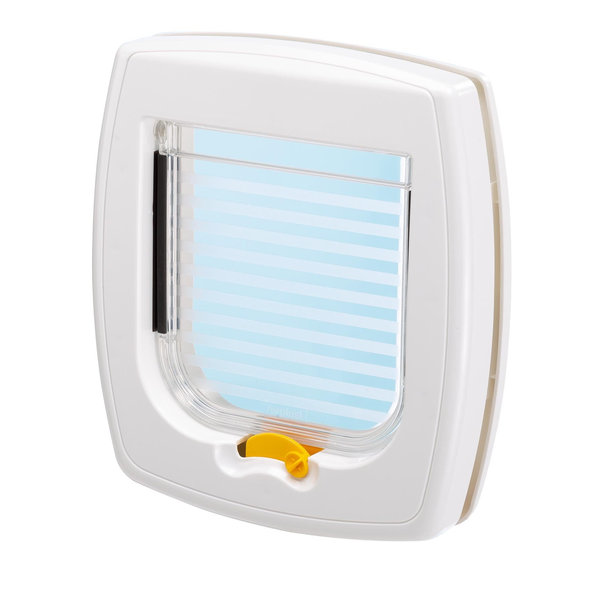 Ferplast plastová průchozí dvířka Swing 1 Super Basic White