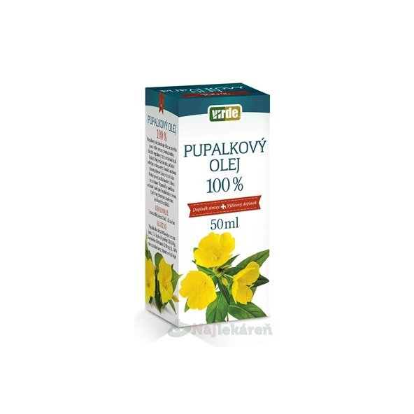 Virde pupalkový olej 100% 50 ml