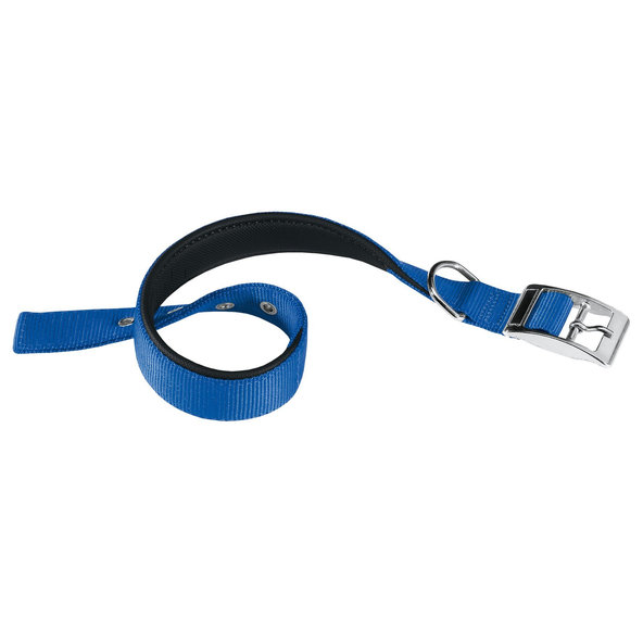 Ferplast nylonový obojek Daytona C Blue 40 mm 63 cm