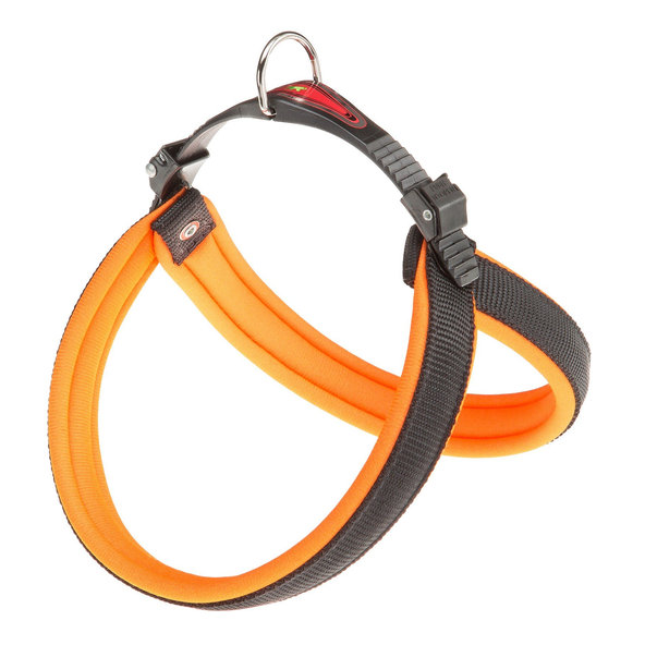 Ferplast Agila Fluo 5  podšitý postroj oranžový