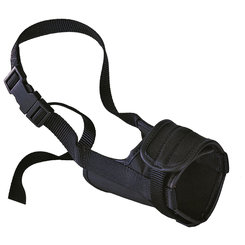 Ferplast Safe Muzzle XL nylonový náhubok černý