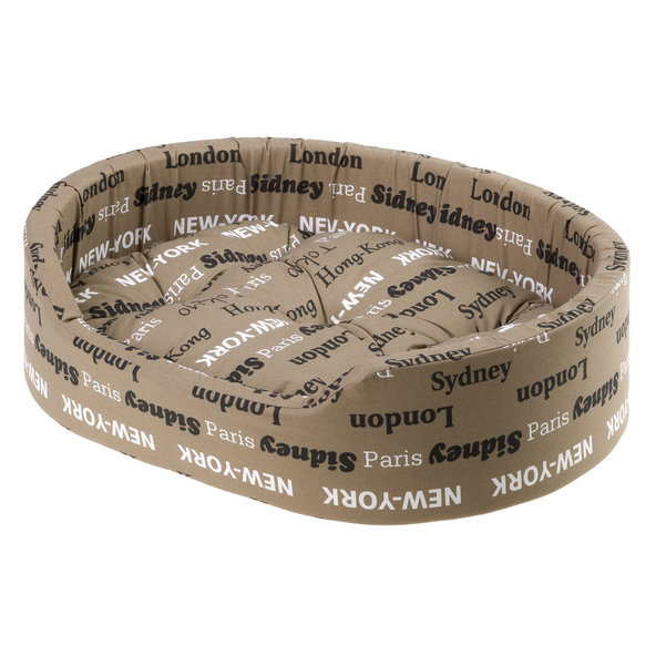 Ferplast Dandy 65 Cushion Cities pelech hnědý